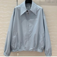 Reasonable Price Prada Cotton Shirt 30066 Blue 2025
