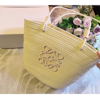 Grade Design Loewe Straw Basket Bag LW051302 Beige 2025