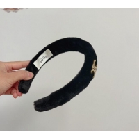 Good Product Celine Fur Heaband 0131 Black 2024