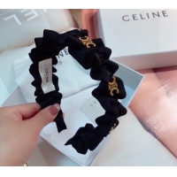 Best Price Celine Wave Heaband 0131 Black 2024