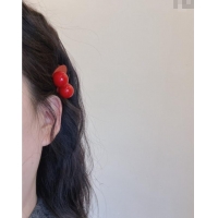 Grade Promotional Chanel Red Hair Clip 013102 2024