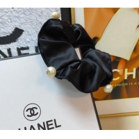 Good Product Chanel Black Hair Clip with Pearls 030202 2024