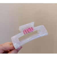 Grade Inexpensive Miu Miu Hair Clip 0302 White 2024