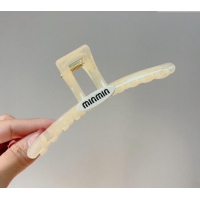 Good Product Miu Miu Long Hair Clip 0302 White 2024