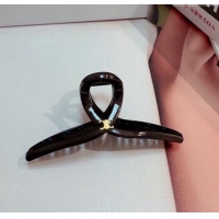 Good Quality Celine Logo Hair Clip 0304 Black 2024