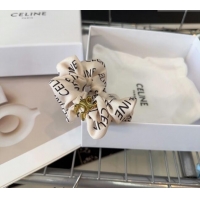 Luxury Cheap Celine Hair Ring CH03302 White 2024