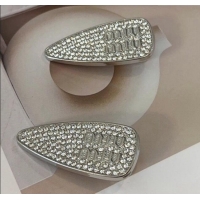 Most Popular Miu Miu Crystals Allover Hair Clip CH033 (PAIR) 2024