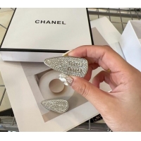 Most Popular Miu Miu Crystals Allover Hair Clip CH033 (PAIR) 2024