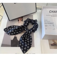 Traditional Specials Chanel CC Bow Hairring CH033 Black 2024