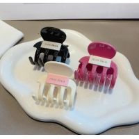 Good Taste Miu Miu Hair Clip CH033051 Pink 2024