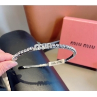 Best Quality Miu Miu Headband with Strass M0513 2024
