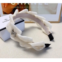 Luxury Discount Chanel Headband 0821 White 2024