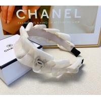 Luxury Discount Chanel Headband 0821 White 2024