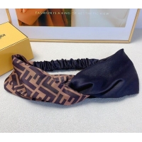 Buy Discount Fendi Headband 070902 Black 2024