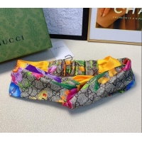 Luxury Cheap Gucci Flora Headband 070902 Yellow 2024