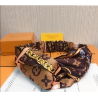 Good Looking Louis Vuitton Chain Print Headband V0709 2024
