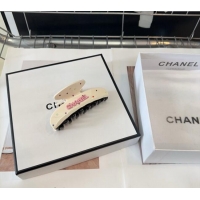 Free Shipping Design Chanel Hair Clip 0709 White 2024