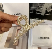 Most Popular Chanel Hair Clip with Pearls 0709 2024