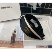 Buy Cheapest Chanel Hair Headband 072902 Black 2024