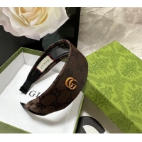Top Quality Gucci GG Wide Headband 0820 Grey 2024