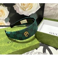 Low Cost Gucci GG Wide Headband 0820 Green 2024