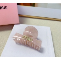 Buy Cheap Miu Miu Hair Clip with Pearls Logo MIU091201 Pink 2024