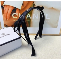Well Crafted Chanel Bow Headband CH101040 Black 2024