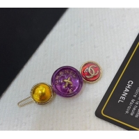 Grade Design Chanel Resin Buttons Hair Clip C1023 2024