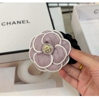Pretty Style Chanel Camellia Bloom Hair Ring 1023 Purple 2024