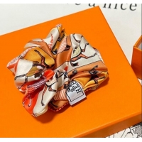 Grade Quality Hermes Printed Hairring 1129 Orange 2024