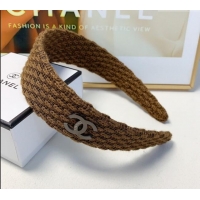 Top Grade Chanel Crochet Headband 1129 Khaki 2024
