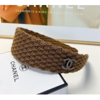 Top Grade Chanel Crochet Headband 1129 Khaki 2024