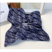 Promotional Celine Denim Square Hairring 1129 Dark Blue 2024