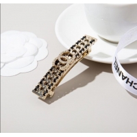 Fashion Discount Chanel Hair Clip CH113003 Black/Gold 2024
