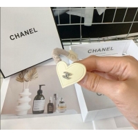Good Product Chanel Heart Hairring 0311 White 2025