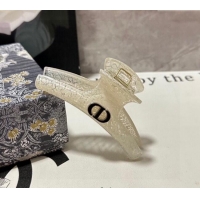 Best Product Dior Crinkled Hair Clip 0311 White 2025