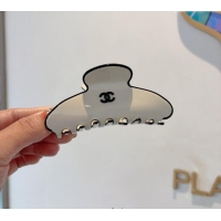 Reasonable Price Chanel Contrasting Hair Clip 0311 White 2025