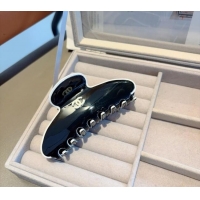 New Release Creation Chanel Contrasting Hair Clip 0311 Black 2025
