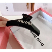 Best Product Miu Miu Hair Clip with Strass 0311 Black 2025