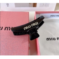 Best Product Miu Miu Hair Clip with Strass 0311 Black 2025