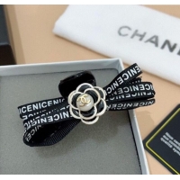 Modern Inexpensive Chanel Camellia Hair Clip 0310 Black 2025