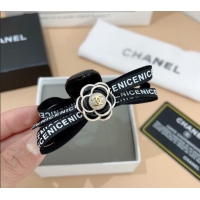 Modern Inexpensive Chanel Camellia Hair Clip 0310 Black 2025