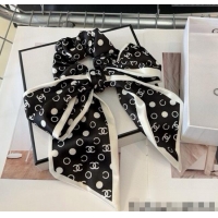 Grade Quality Chanel Bow Hair Clip CH0310 Black 2025