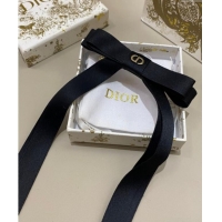 Grade Quality Dior Bow Hair Clip 0311 Black 2025