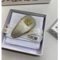Cheapest Dior Miss Dior Calfskin Hair Clip 11097 Gold 2025