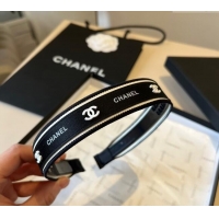 Best Price Chanel Printed Headband 0512 Black 2025