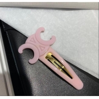 Well Crafted Celine Triomphe Hair Clip 0512 Light Pink 2025