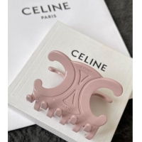 Lowest Cost Celine Triomphe Hair Clip 051101 Pink 2025