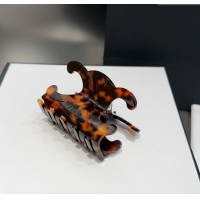 Grade Quality Celine Triomphe Hair Clip 051102 Brown 2025