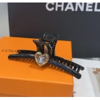 Classic Specials Louis Vuitton LV Heart Hair Clip 0512 Black 2025